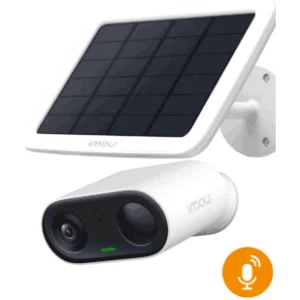 Kit Camara 3MP WiFi con Memoria 4GB integrada + Panel Solar IMOU